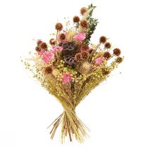 Prodotto Fiori di lino decorativi essiccati, verde oliva, 50 g