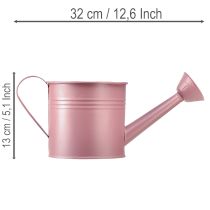 Prodotto Annaffiatoio decorativo, fioriera in metallo rosa, Ø13,5 cm H12,5 cm