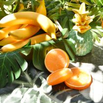 Prodotto Arance decorative, frutta artificiale in pezzi da 5–7 cm, 10 pezzi