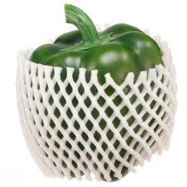 Prodotto Decoro pepe verde manichino alimentare vegetale H10cm