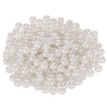 Prodotto Perline decorative bianche, Ø8mm, 250 pezzi
