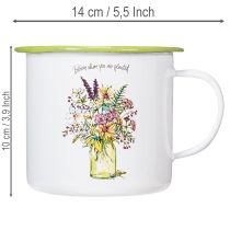 Prodotto Tazza/vaso decorativo, smaltato, Ø11,5 cm H10 cm