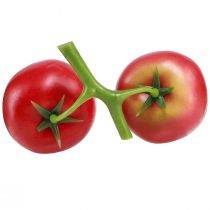 Prodotto Pomodori decorativi 2 pomodori artificiali su vite Ø6cm L15cm