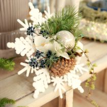 Prodotto Ramo decorativo ramo di larice artificiale pigne vere 93cm