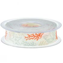 Prodotto Nastro decorativo regalo marittimo nastro corallo 25mm 18m