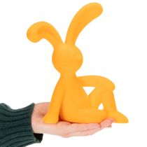 Prodotto Coniglietto pasquale decorativo in plastica, ideale come decorazione e idea regalo, 20 cm, 2 pezzi