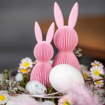Prodotto Coniglietto pasquale decorativo, simbolo per l'arredamento primaverile della casa, 13 cm, 3 pezzi