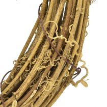 Prodotto Corona decorativa Corona di vite Corona naturale vuota Ø25 cm 4 pezzi