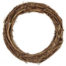 Prodotto Ghirlanda di vite decorativa Ghirlanda per porta naturale autunno Ø20cm 4 pezzi