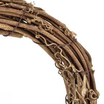 Prodotto Ghirlanda di vite decorativa Ghirlanda per porta naturale autunno Ø20cm 4 pezzi