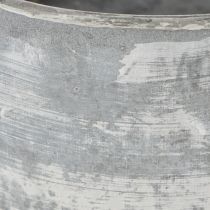 Prodotto Ciotola decorativa in metallo, ovale, grigia, L22.5/19.5/16cm, set da 3