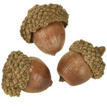 Prodotto Ghiande per decorazione, decorazione autunnale, frutti autunnali naturali Ø1,5 – 2,5 cm L1,5 – 3 cm 300 g