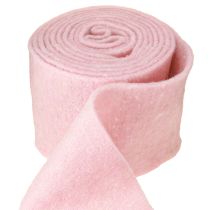 Prodotto Nastro in feltro rosa nastro in vaso nastro in lana feltro di lana L15cm L5m