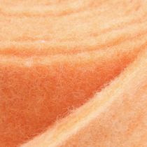 Prodotto Nastro in feltro arancione 7,5 cm 5 m