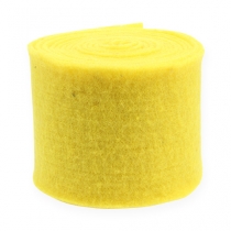 Prodotto Nastro in feltro giallo 15 cm 5 m