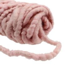 Prodotto Cordoncini di feltro con velcro Mirabell 25m rosa