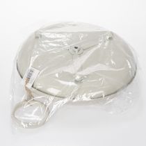 Prodotto Ciotola decorativa in metallo con manico per un design moderno del soggiorno e per la decorazione della tavola 31 cm