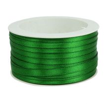 Prodotto Nastro regalo nastro decorativo nastro di raso 6mm 50m verde scuro
