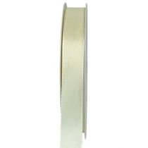 Prodotto Nastro regalo e decorativo in taffetà color crema 15 mm 50 m