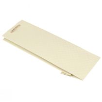 Prodotto Busta regalo per bottiglie carta crema 12×9×36cm 1 pz