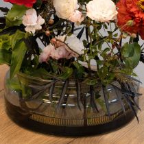 Prodotto Ciotola in vetro ciotola galleggiante ciotola decorativa in vetro Ø24cm H10cm