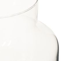 Prodotto Vaso in vetro rotondo per fiori grande 100% vetro riciclato H20 Ø17cm