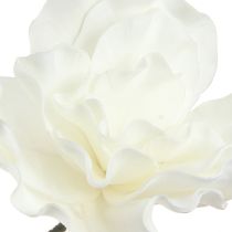 Prodotto Grandi fiori di schiuma Fiori artificiali di schiuma bianchi 85 cm 2 pezzi