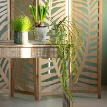Prodotto Pianta artificiale di miglio verde setoloso per eleganti decorazioni sospese, eleganti accenti per la stanza, 114 cm