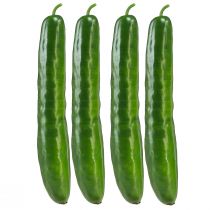 Prodotto Cetrioli artificiali per decorazione vegetale 24 cm 4 pz