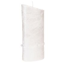 Prodotto Candela nuziale, candela nuziale argento, candela bianca 210/85mm