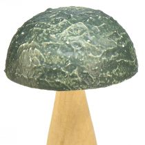 Prodotto Funghi in legno funghi decorativi decorazione autunnale legno assortiti 11×7,5 cm 3 pz