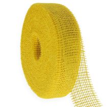 Prodotto Nastro di iuta giallo, largo 5 cm e lungo 40 m.