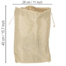 Prodotto Borsa di juta 28×10cm H40cm