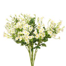 Prodotto Camomilla Fiori di prato artificiali bianchi 58cm 4 pezzi
