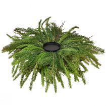 Prodotto Portacandele con abete artificiale verde per candele a colonna Ø50cm