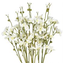 Prodotto Rami di fiori di ciliegio Fiori di ciliegio artificiali bianchi 75 cm 3 pz