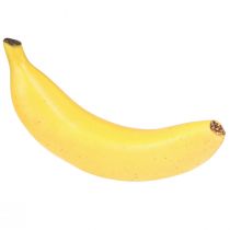 Prodotto Decorazione di banana artificiale frutta artificiale gialla come vera 18 cm