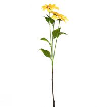 Prodotto Fiori decorativi girasoli artificiali gialli 79 cm 3 pezzi