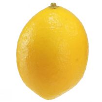 Prodotto Set di limoni artificiali decorativi, gialli, 4,5 cm x 6,5 cm - Confezione da 12, frutti artificiali ingannevolmente realistici per decorazioni da tavola e lavori artigianali