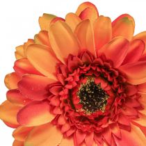 Prodotto Fiore di gerbera artificiale, fiore artificiale arancione Ø11cm 50cm