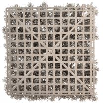 Prodotto Muschio artificiale Tappetino di muschio realistico Muschio artificiale grigio 25×25 cm