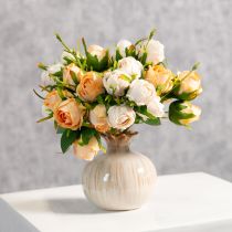 Prodotto Bouquet di rose artificiali, decorazione realistica per la zona giorno, 31 cm, 3 pezzi