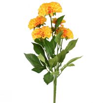 Prodotto Fiori artificiali decorativi dalie artificiali giallo arancio 50 cm