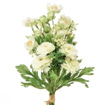 Prodotto Decorazione di fiori artificiali bouquet di fiori artificiali Jasmin Bellis artificiale 30 cm