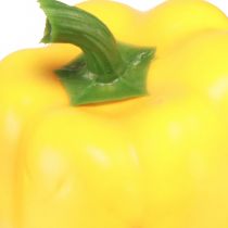 Prodotto Manichino alimentare decorazione verdure peperone giallo H10cm