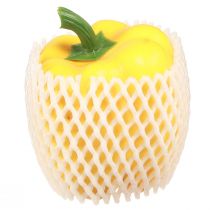 Prodotto Manichino alimentare decorazione verdure peperone giallo H10cm