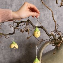 Prodotto Fiore in metallo da appendere per decorazioni romantiche da interni ed esterni, 6 cm, 6 pezzi