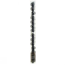 Prodotto Mini Palline per Albero Plastica Infrangibile Nera Ø3cm 14pz