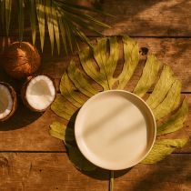 Prodotto Foglie di monstera essiccate decorazione finestra foglia H50cm 5 pezzi