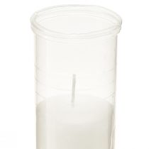 Prodotto Candele di ricarica per luci gravi bianche 84 ore H17 cm 5 pz